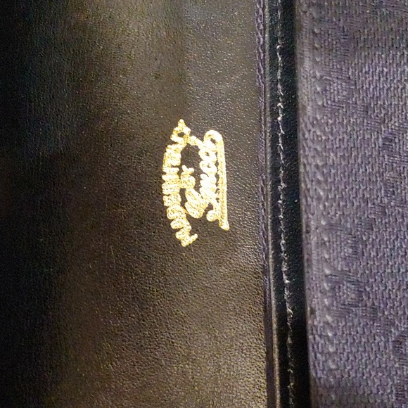 Authentic Vintage Gucci GG Monogram Supreme Sherry Web Horsebit Clutch Shoulder - Picture 9 of 11